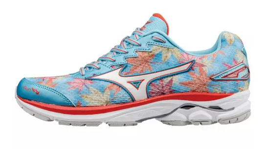 　　美津浓Wave rider 20，次顶级缓冲款，对应的顶级款是Wave Creation/Wave Prophecy，对应的基础款是Wave Legend等