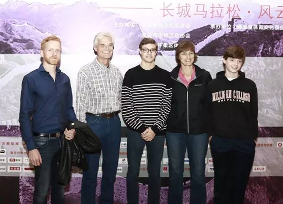 美国跑者出席长马风云汇