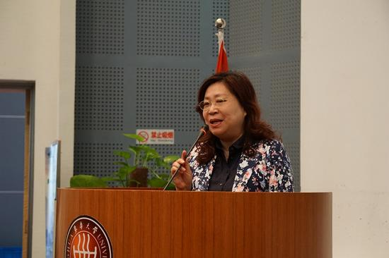 上海棋院院长单霞丽致辞