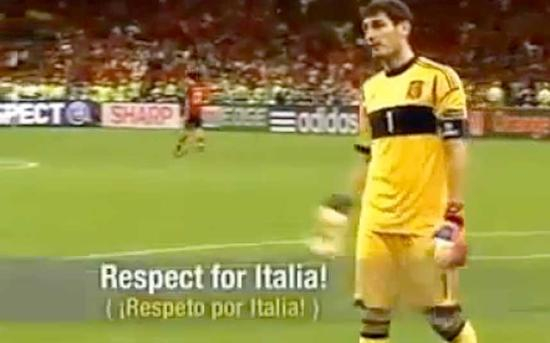 卡西请求裁判尊重意大利