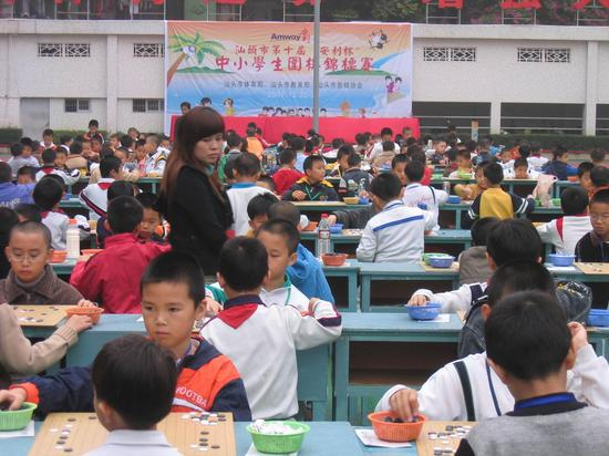 2007年的市中小学生赛场面