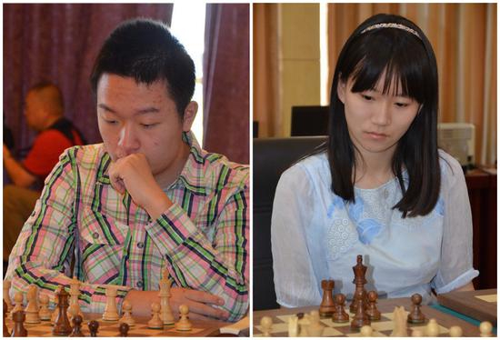 韦奕、郭琦分获个人赛男女冠军