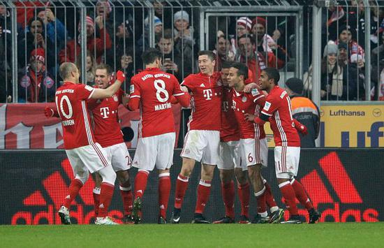 拜仁夺得冬季冠军