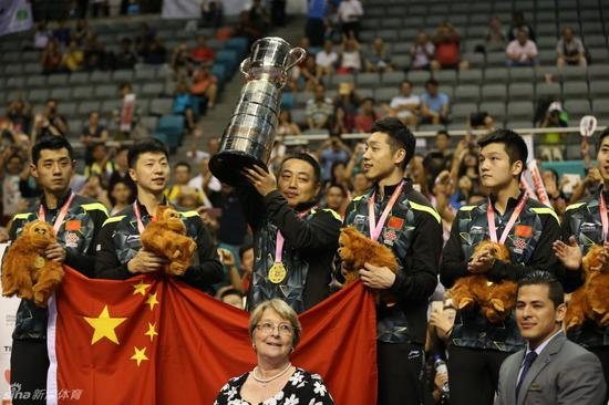 世乒赛夺冠