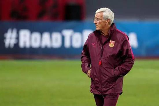 里皮挂帅中国男足