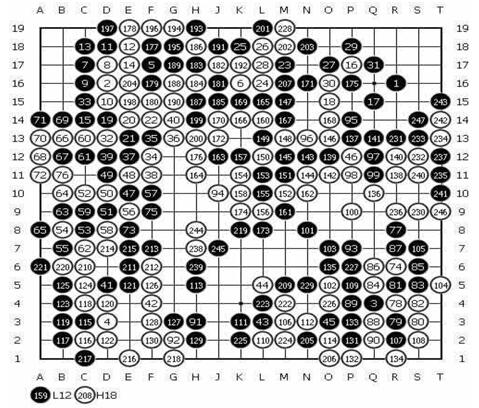 （陈祖德和梶原武雄的棋谱）