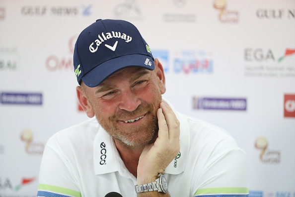 比约恩在迪拜沙漠精英赛接受采访