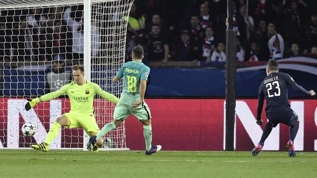 德拉克斯勒进球