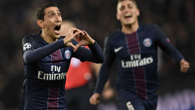 迪马利亚2球，巴黎4-0大胜巴萨