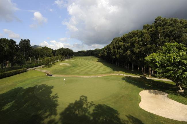 香港高尔夫球会一景