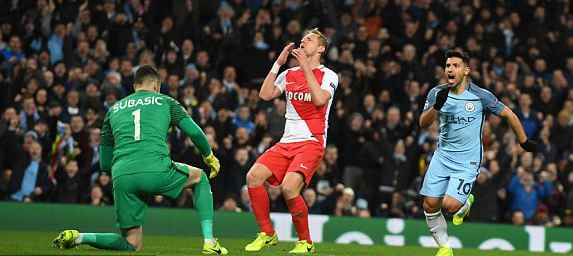 曼城5-3力克摩纳哥