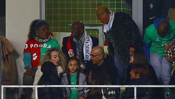 博格巴母亲再次观战