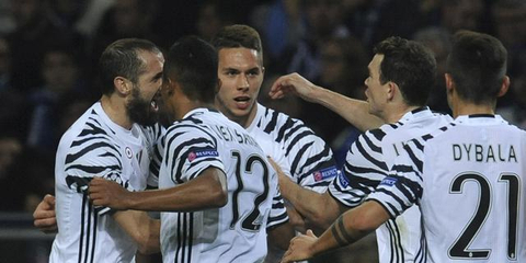 欧冠-替补建功 尤文2-0客场全胜