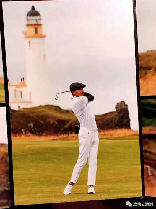 沪上洪爷是圈里有名的高尔夫时尚标杆