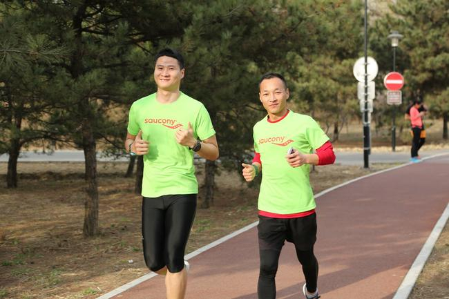 “跑出所爱”约跑进行中