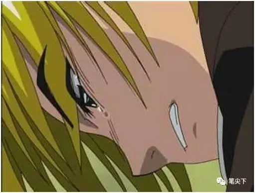 从未哭泣过的小光，终于流下了悲伤的眼泪