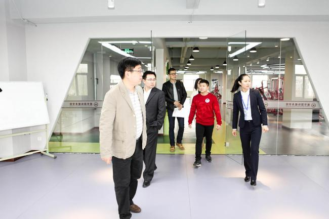 国家体育总局人力资源开发中心领导参观校区
