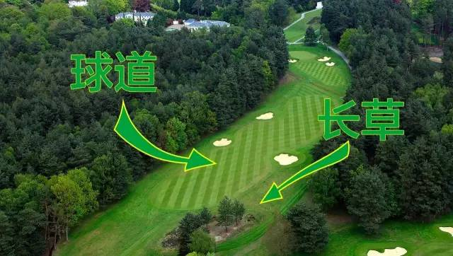　　在内陆地区更常见的公园式球场，由树木勾勒出球道的形状。不要以为看上去简单，图中稍微深色的长（cháng）草区、白色的沙坑等等，分分钟教你做人。（英格兰温特沃斯俱乐部）