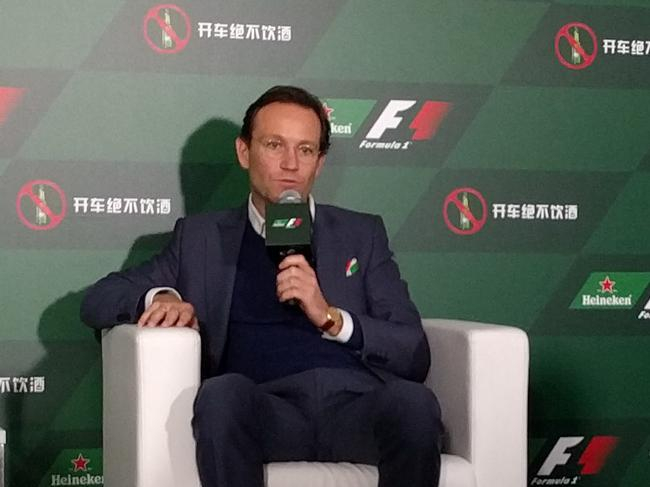 喜力全球品牌高级总监Gianluca Di Tondo