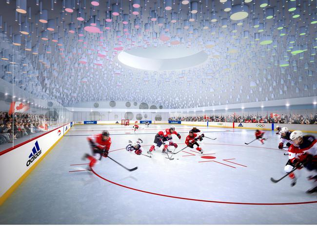 水立方南广场改造后的电脑效果图2