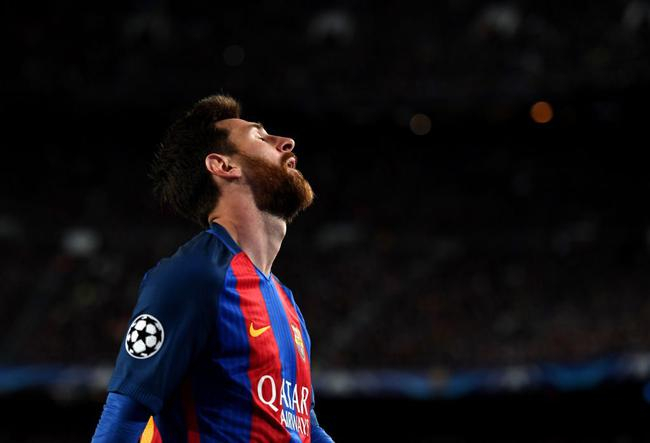 梅西近4个赛季第3次止步1/4决赛