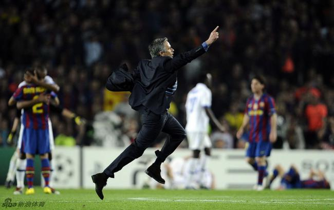 诺坎普疯狂庆祝