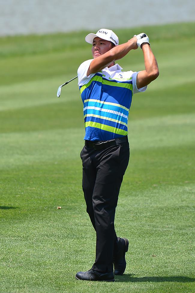 吴阿顺男子个人领先(摄影: 吉喆)