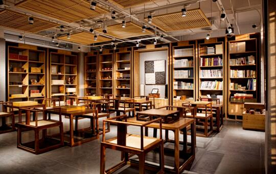 国学时代文化传播股份有限公司办公区一角