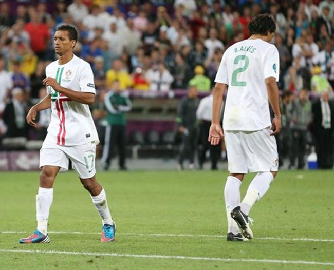 纳尼告知阿尔维斯顺序错了