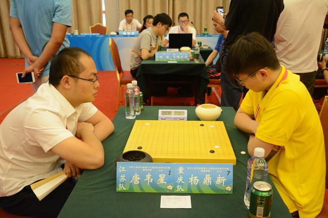 全运会围棋专业男子个人组鏖战