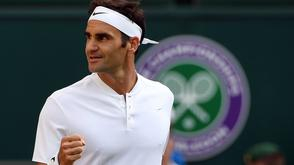 温网第11天精彩击球 费天王老练精准