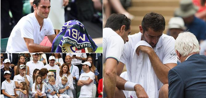 费德勒眼含热泪拿下温网冠军