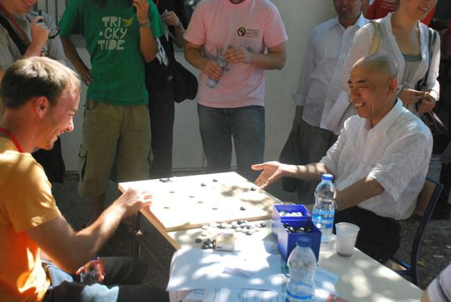 武宫正树亮相欧洲围棋大会