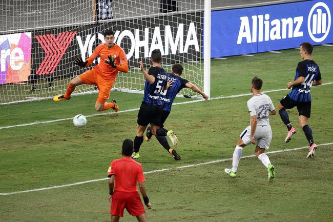 约维蒂奇破门瞬间