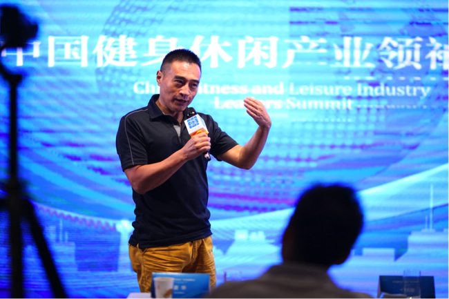 郑州艾博健身董事长 张伟星。