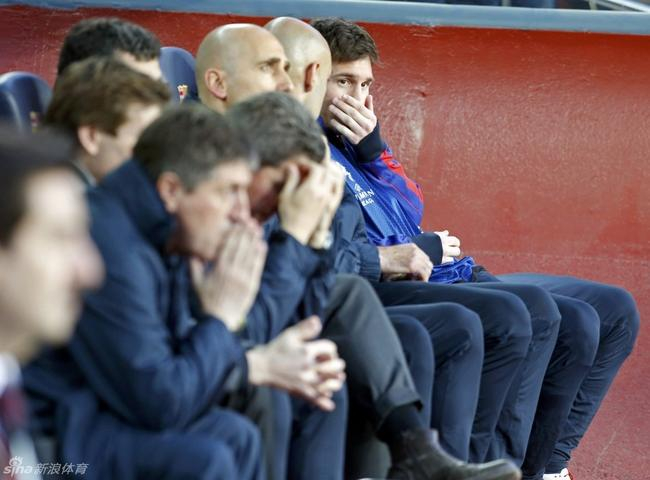 被拜仁血洗之后，梅西还是带领巴萨走出了困境