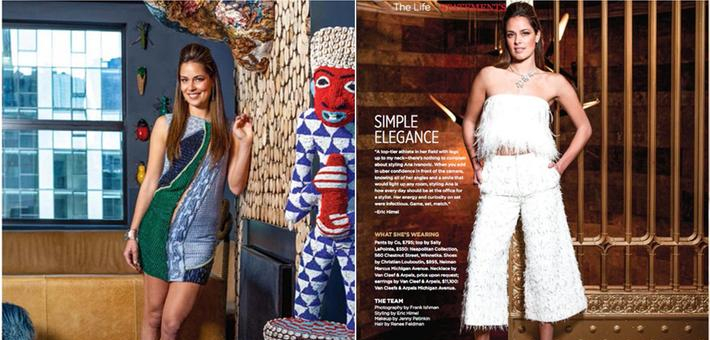 伊万诺维奇最新靓丽写真