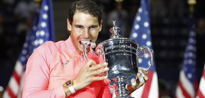 纳达尔三夺美网男单冠军