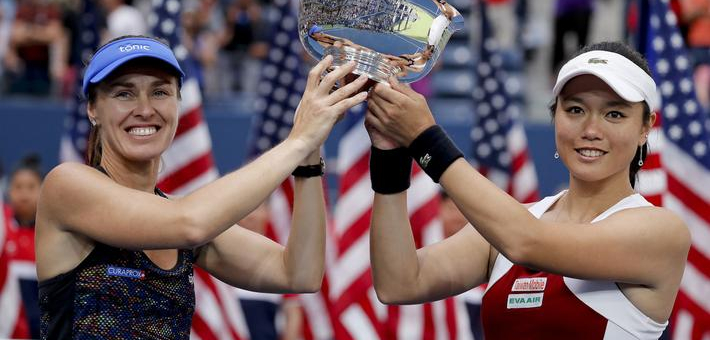 美网女双詹咏然/辛吉斯夺冠