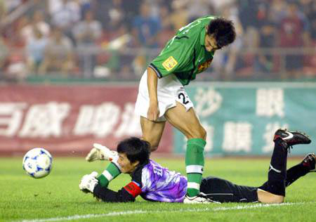 △前国门区楚良为红塔出场超过百场