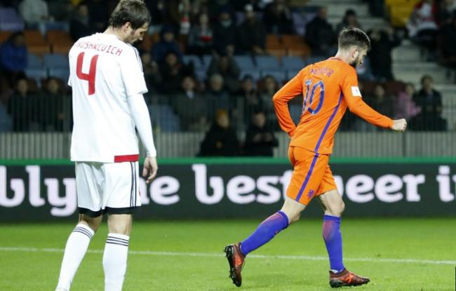 普勒珀庆祝进球