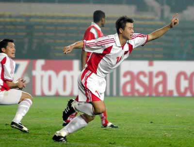 于根伟一脚将中国带上世界舞台