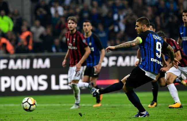 伊卡尔迪点射绝杀