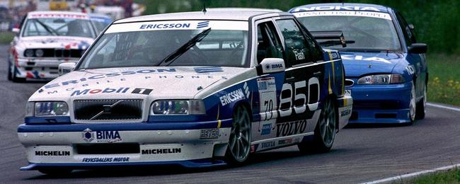 Polestar的前身Cyan Racing最初沃尔沃850车型参赛（1996）