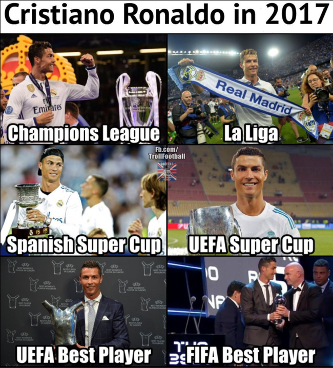 C罗的2017年