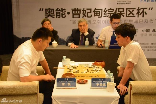 中韩围棋友谊赛 聂马曹李师徒大战