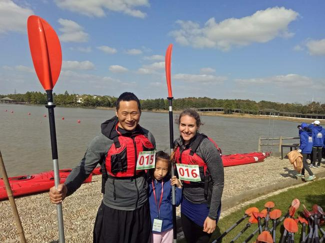 “中外组合”的参赛家庭