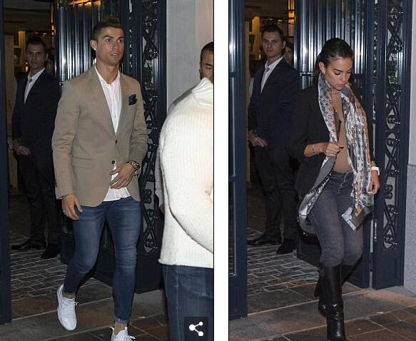 周日下午C罗一家进入医院，当晚传来好消息