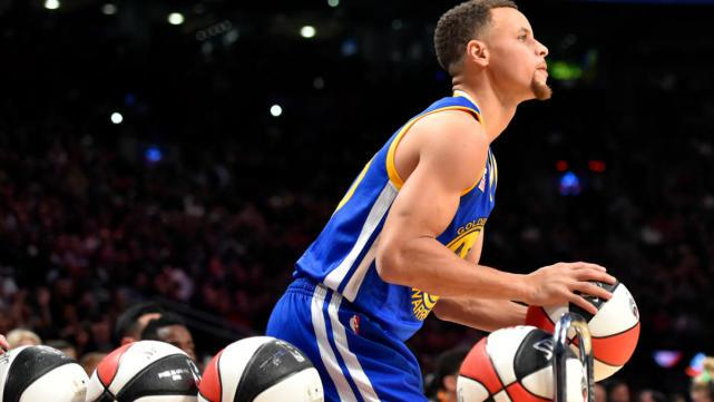 库里和老爸一共参加了9次三分大赛