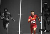 男子4乘100米预赛中国队小组第一晋级 美国被淘汰